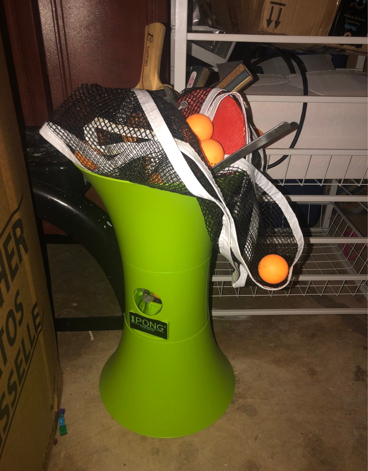 Ping buy ping ball shooter net and paddles