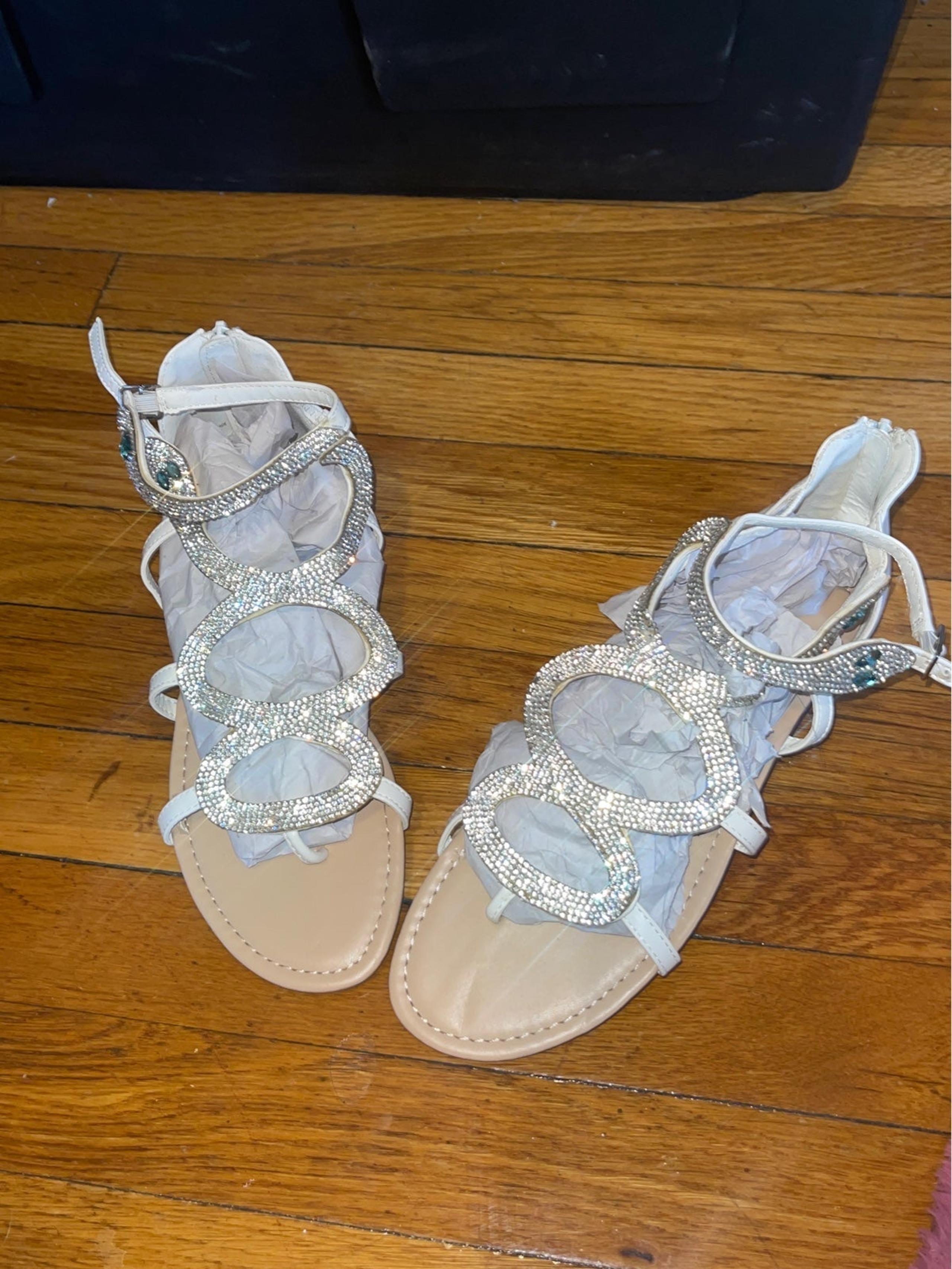 Shoe Dazzle Sparkly Sandals