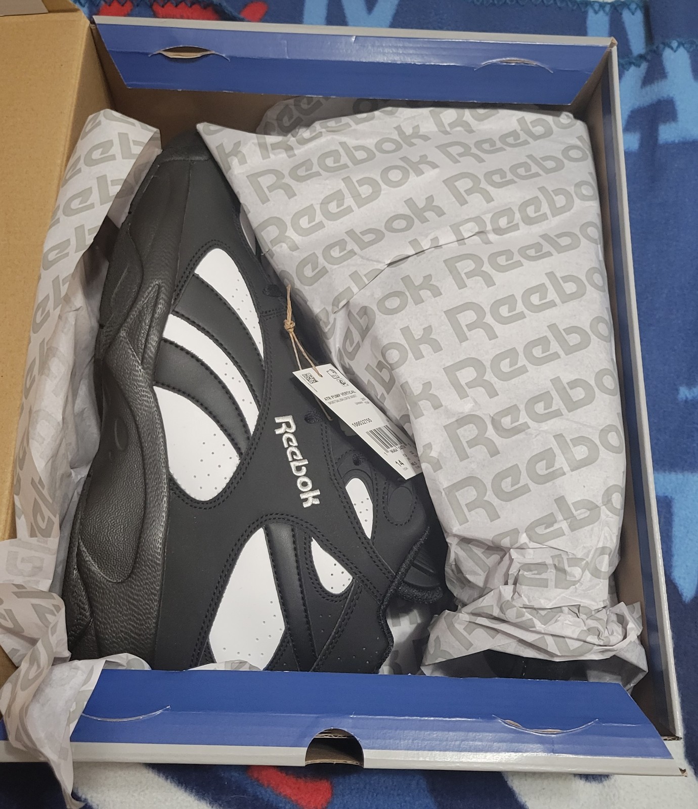 Brand New Reebok Classic Men ATR Pump Vertical Black 100032755, Size 14