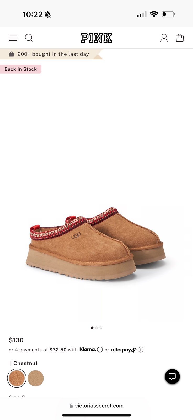 UGG tazz slippers