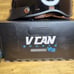 VCAN SPort V58 Half Shell Motorcycle Helmet GLoss Black sz XXl