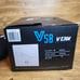 VCAN SPort V58 Half Shell Motorcycle Helmet GLoss Black sz XXl