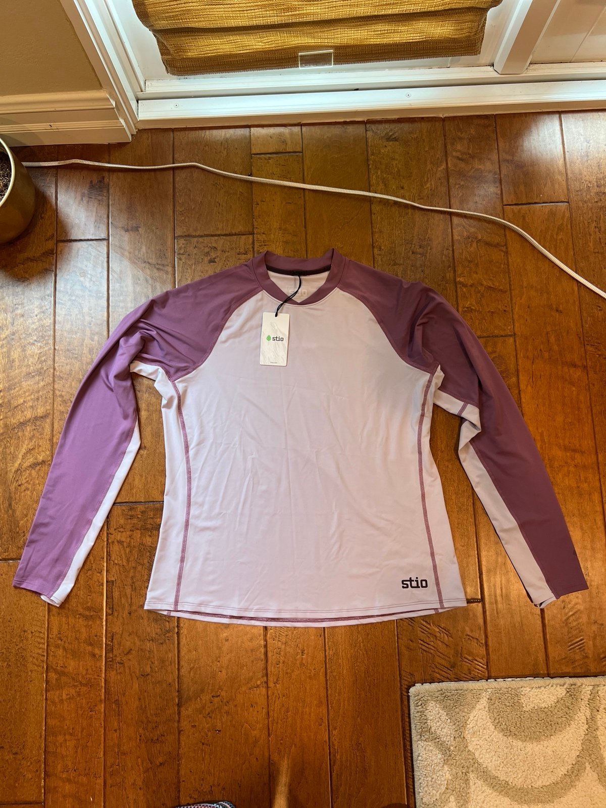 Stio Women’s Hylas Crew Long Sleeve XL Aromatic Iris NEW