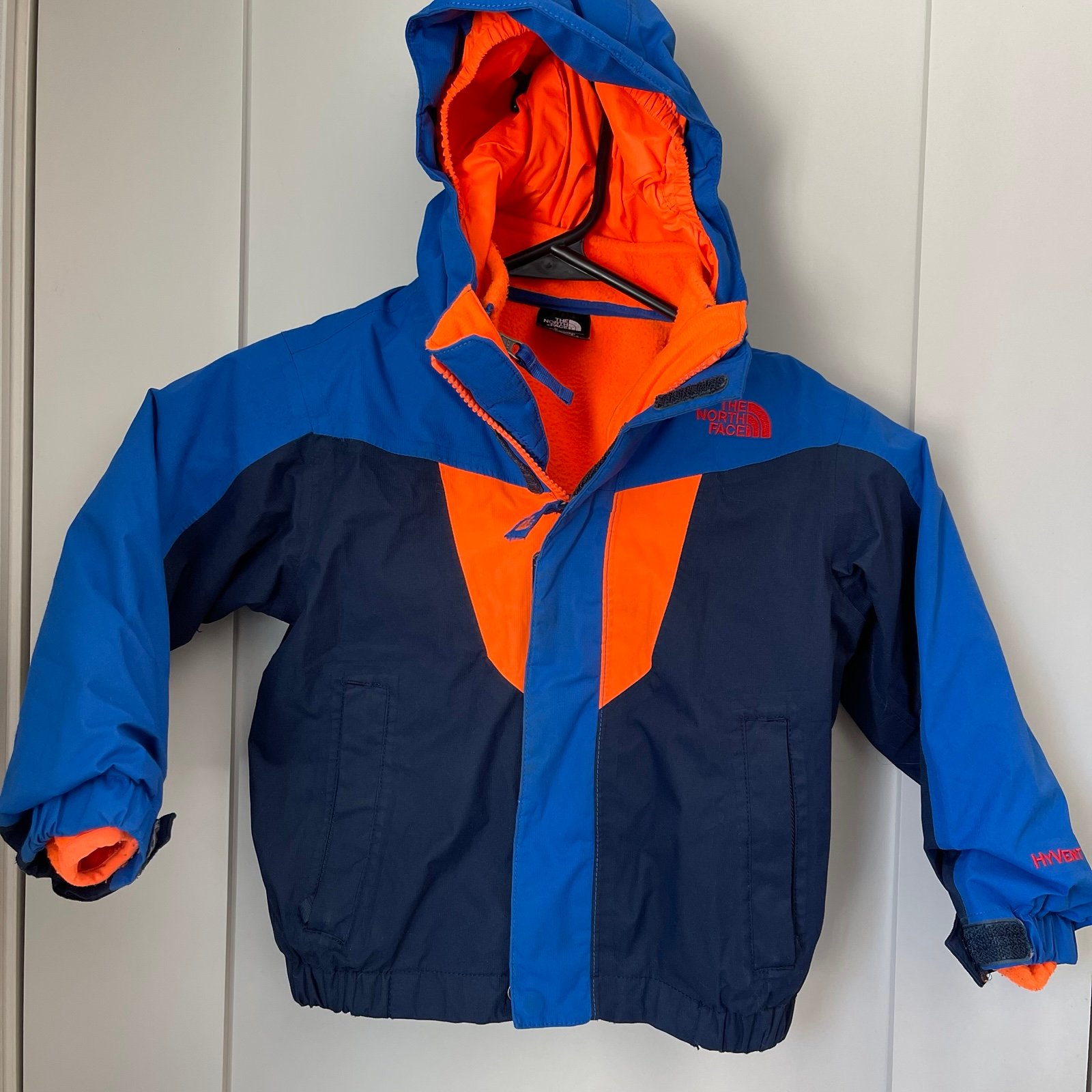 The North Face Boys' 2T Hyvent Vortex Triclimate Jacket Toddler Fleece Lined