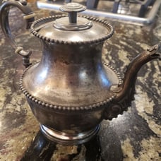 Antique Reed & Barton Pewter Teapot