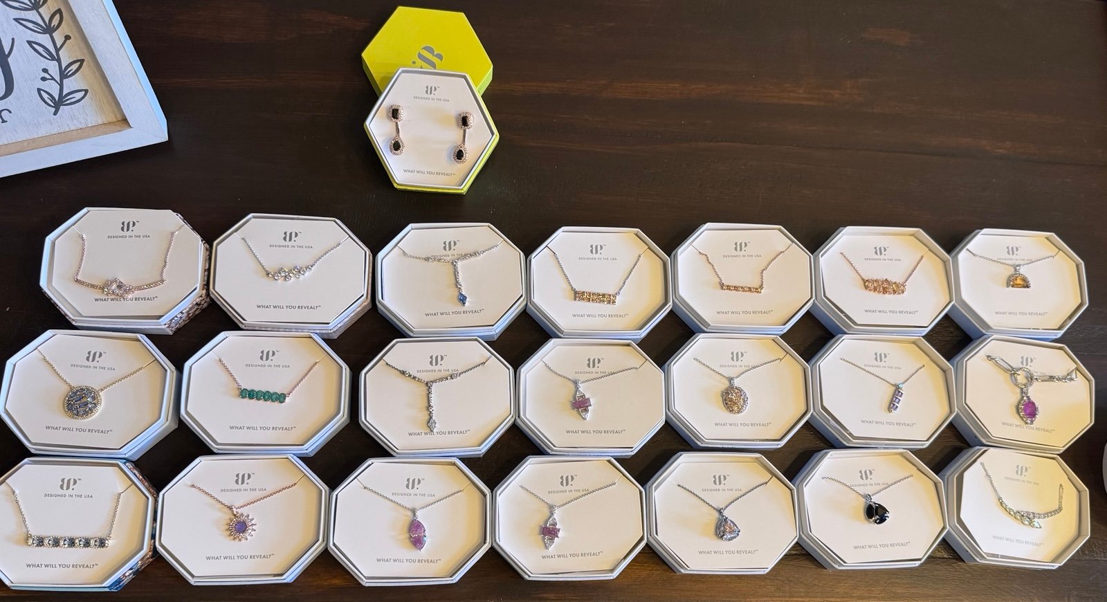 Lot of Bomb Party Necklaces and one OG earring