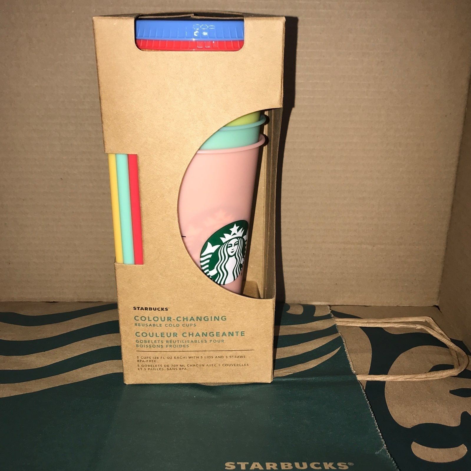 Starbucks Color Changing Cold Cups