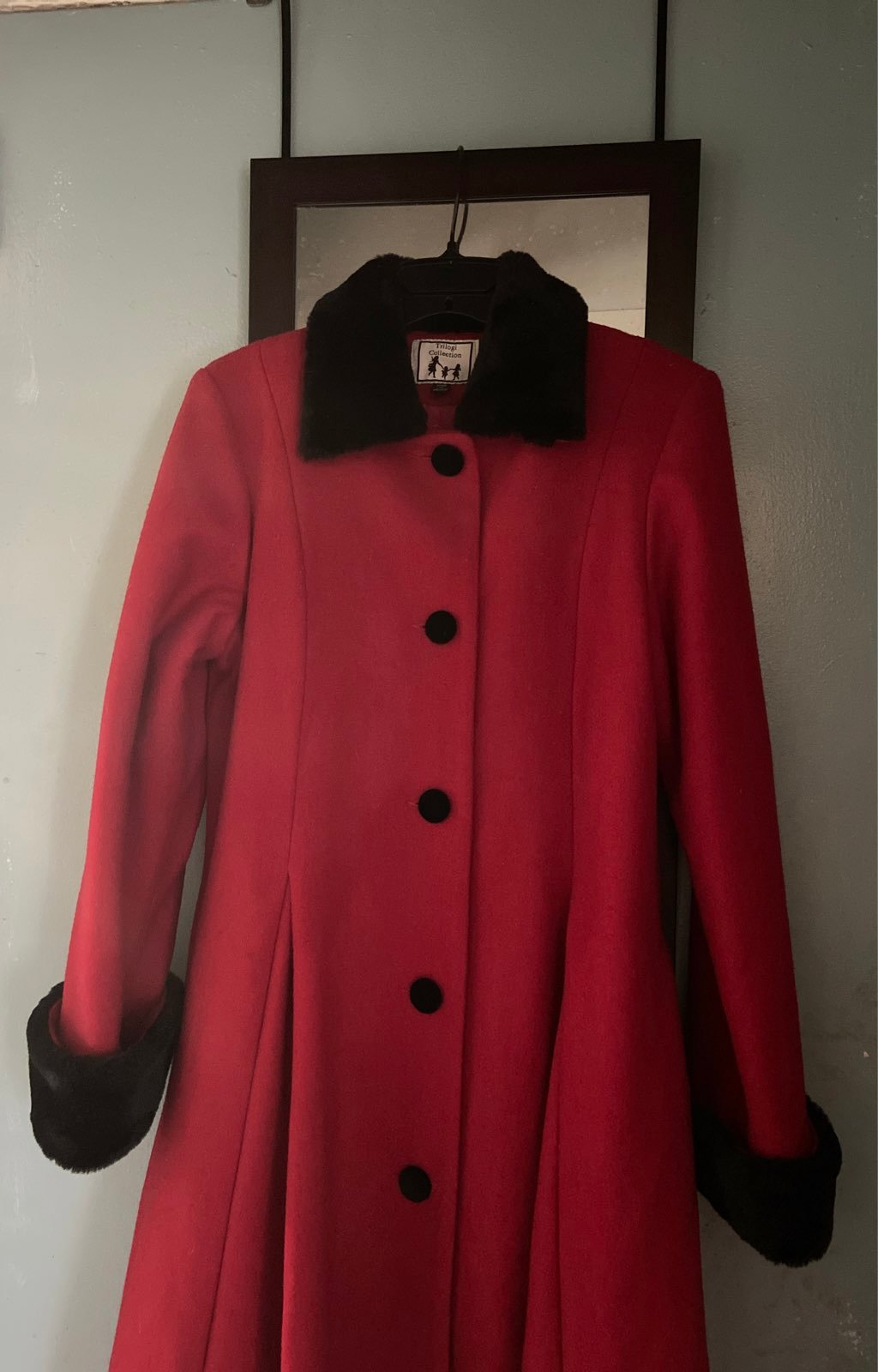 Gorgeous Girls Wool Winter Dress Coat