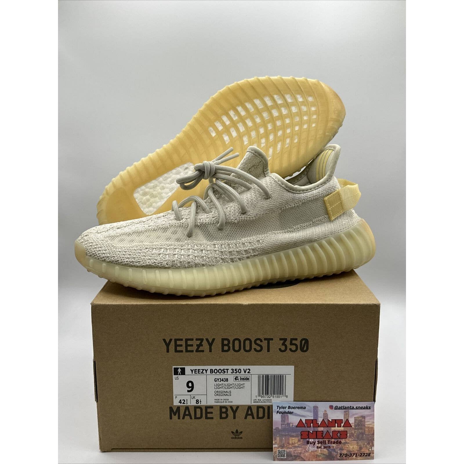 Size 9 - Yeezy Boost 350 V2 Light