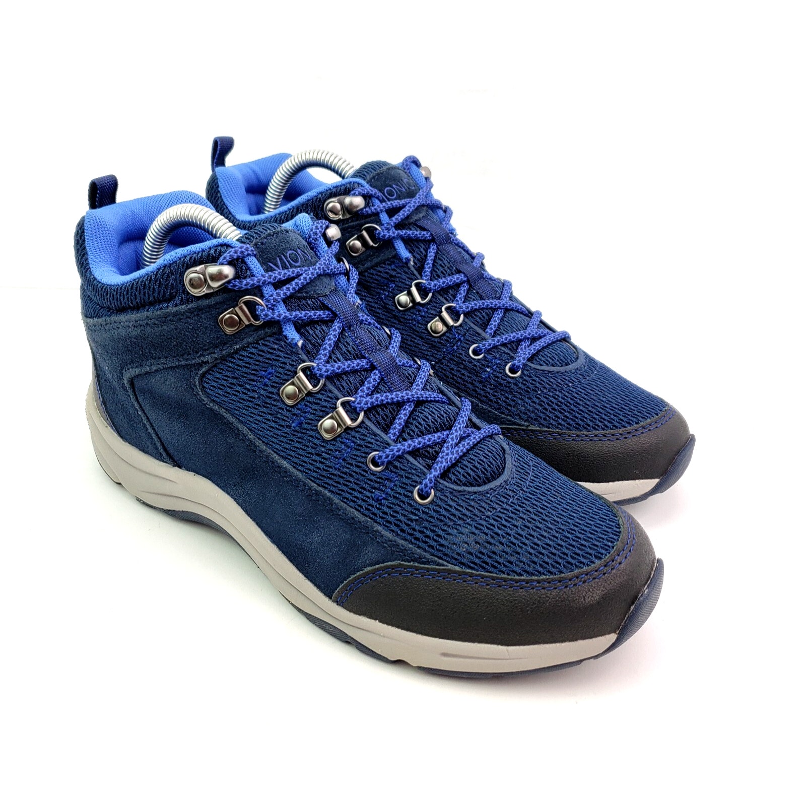 Vionic Cypress Womens Size 8.5 Blue Trail Hiking Boots Shoes 3105Cypress