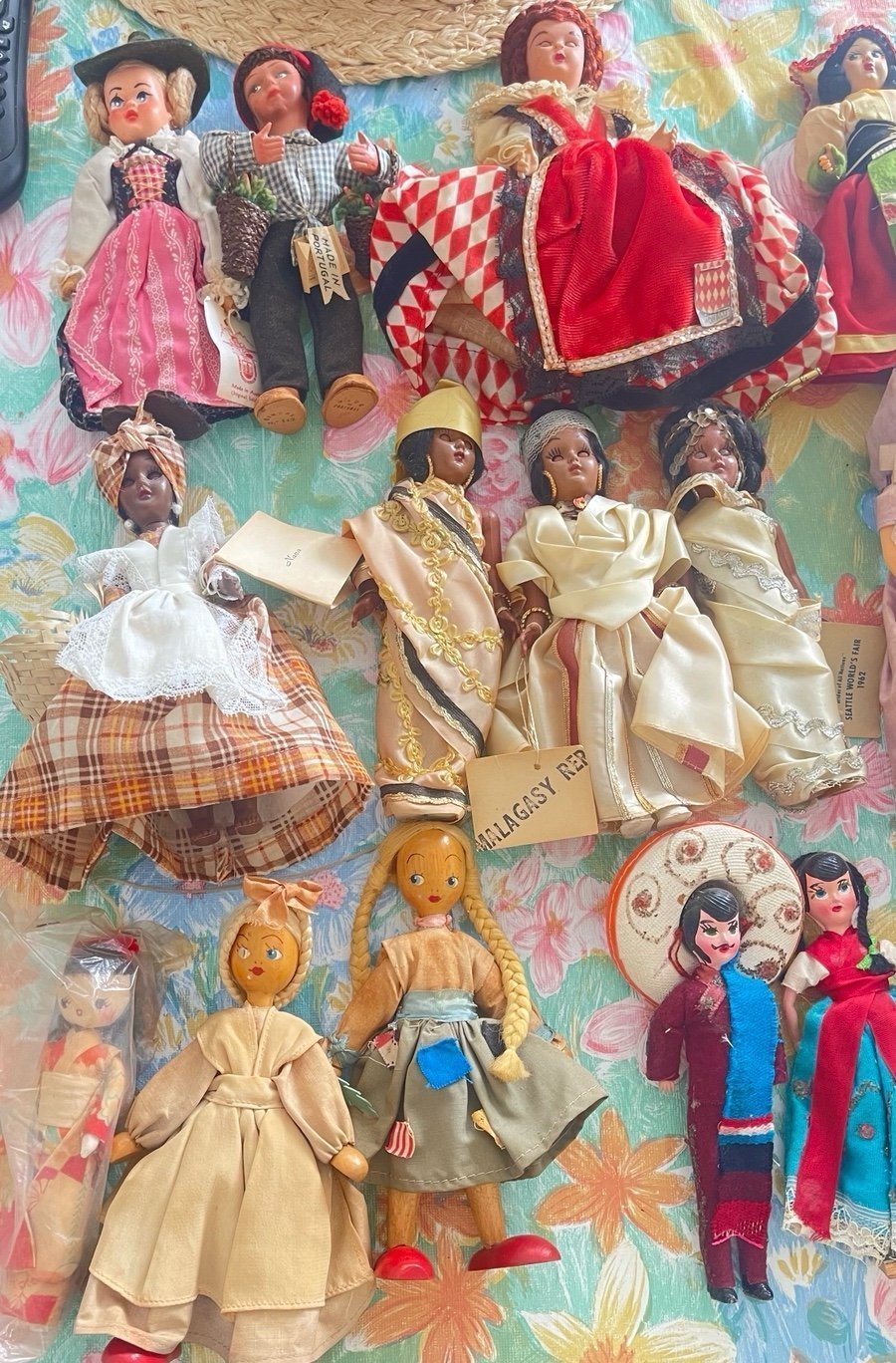 Lot of Old Dolls
