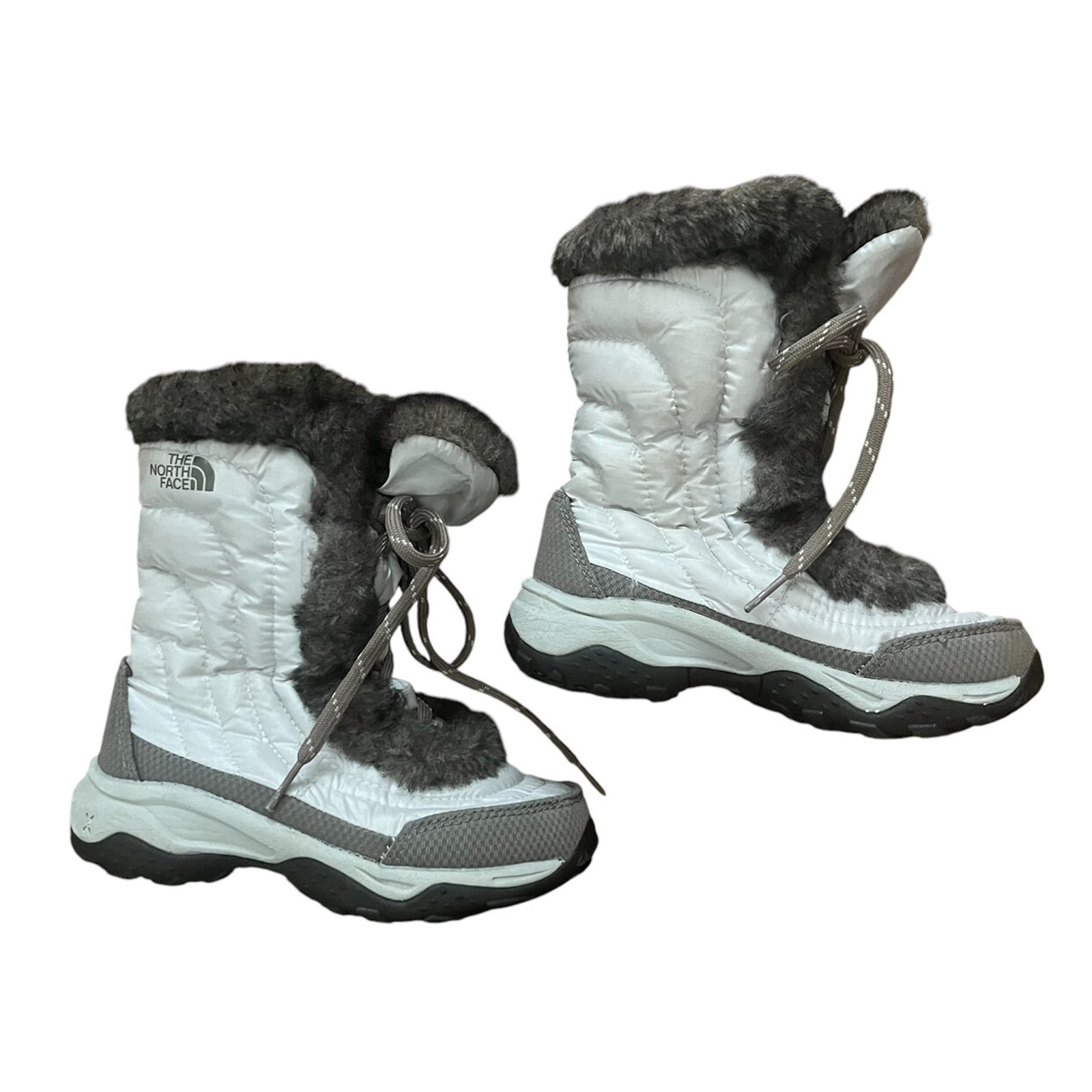 NorthFace (12) Grey Snow Boots