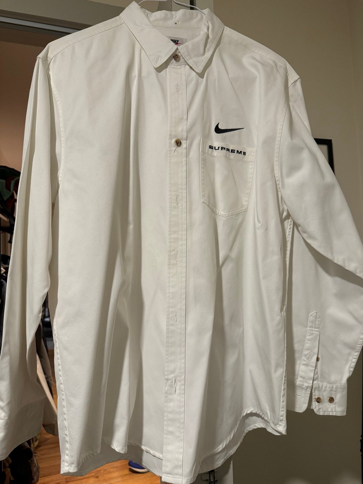 Supreme Nike Cotton Twill Shirt