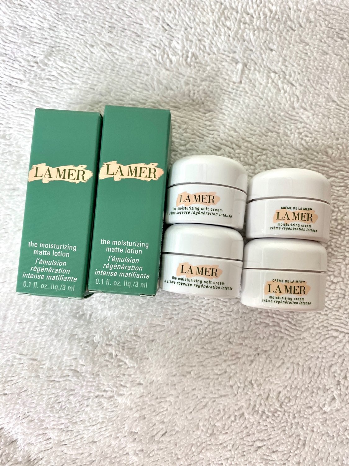 La mer samples set of 6.