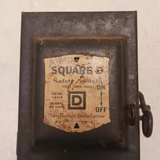 Antique Square D Switch Box