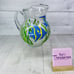 Tropical Beach Themed Angel Fish Colorful Sealife 96 oz Clear Glass Pitcher
