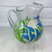 Tropical Beach Themed Angel Fish Colorful Sealife 96 oz Clear Glass Pitcher