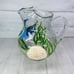 Tropical Beach Themed Angel Fish Colorful Sealife 96 oz Clear Glass Pitcher