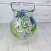 Tropical Beach Themed Angel Fish Colorful Sealife 96 oz Clear Glass Pitcher