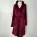 NEW M/L VS Short Cozy Robe in Kir