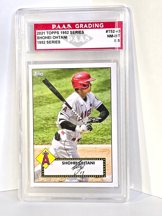 Shohei Ohtani Baseball Card 2021 Topps Graded NM-Mint PSA