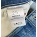 Mother Super Stunner Ankle in Double Vision Heart Stretch Skinny Jeans Size 25