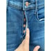 Mother Super Stunner Ankle in Double Vision Heart Stretch Skinny Jeans Size 25