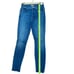 Mother Super Stunner Ankle in Double Vision Heart Stretch Skinny Jeans Size 25