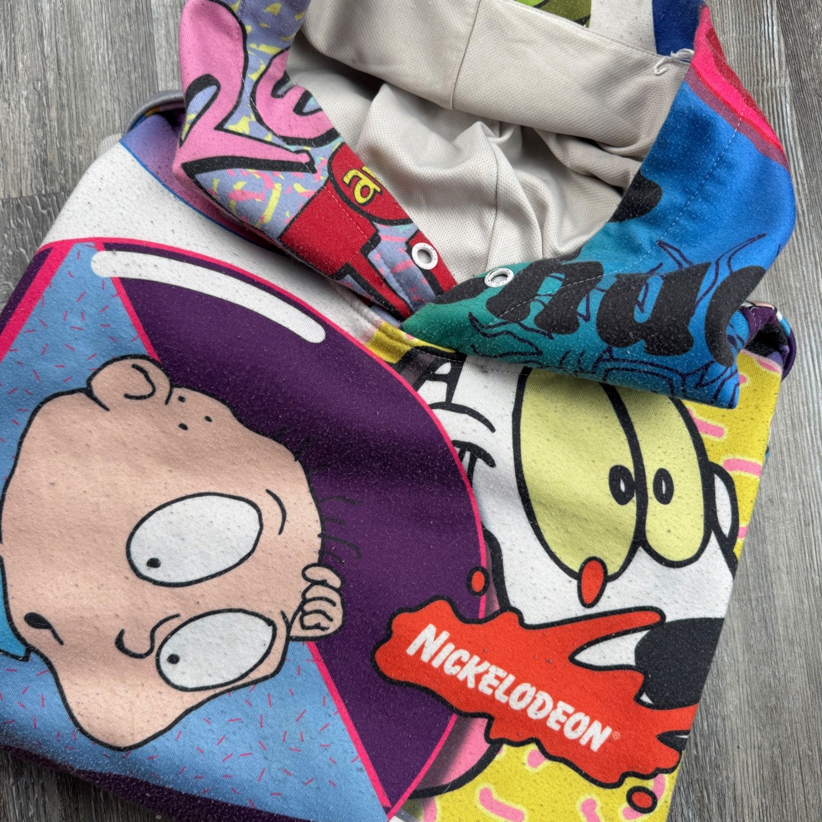 Members Only Nickelodeon Men's XL Rugrats Ren & Stimpy