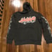 Black red hellstar hoodie size XL