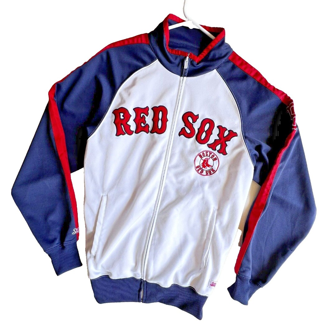 Majestic Boston Red Sox フルジップジャケット Majestic Cool Base Boston Red Sox Boys Medium MLB