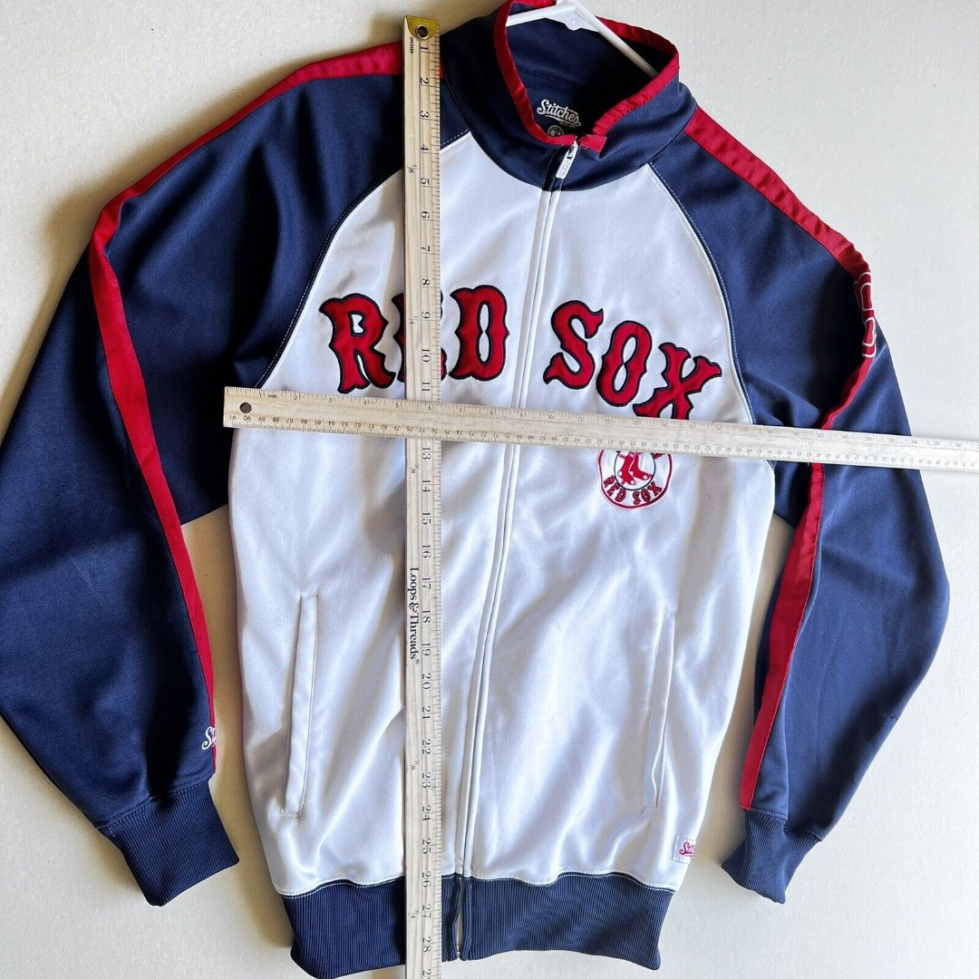 Majestic Boston Red Sox フルジップジャケット Majestic Cool Base Boston Red Sox Boys Medium MLB