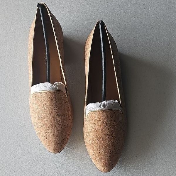 New Jack Rogers Stylish Cork Loafers, Size 8.5
