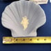 VINTAGE WEDGWOOD COLLECTORS SOCIETY SHELL TRAY POTTERY JASPER
