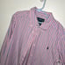 Boys L 2 polo Ralph Lauren long sleeve button down dress shirts