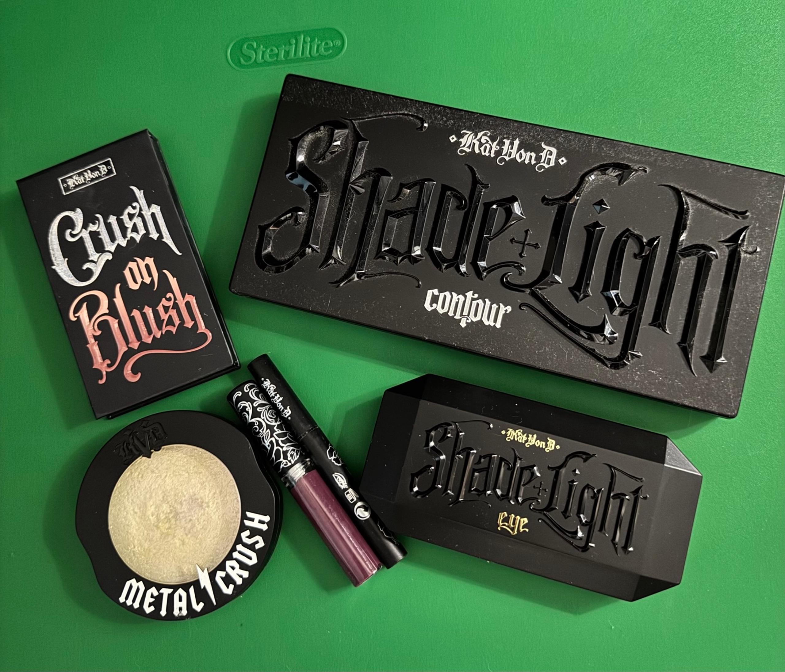 Rare Discontinued Kat Von D Makeup Bundle