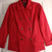 Brooks Brothers Red Italian Woven Cotton Double Breasted Jacket