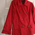 Brooks Brothers Red Italian Woven Cotton Double Breasted Jacket