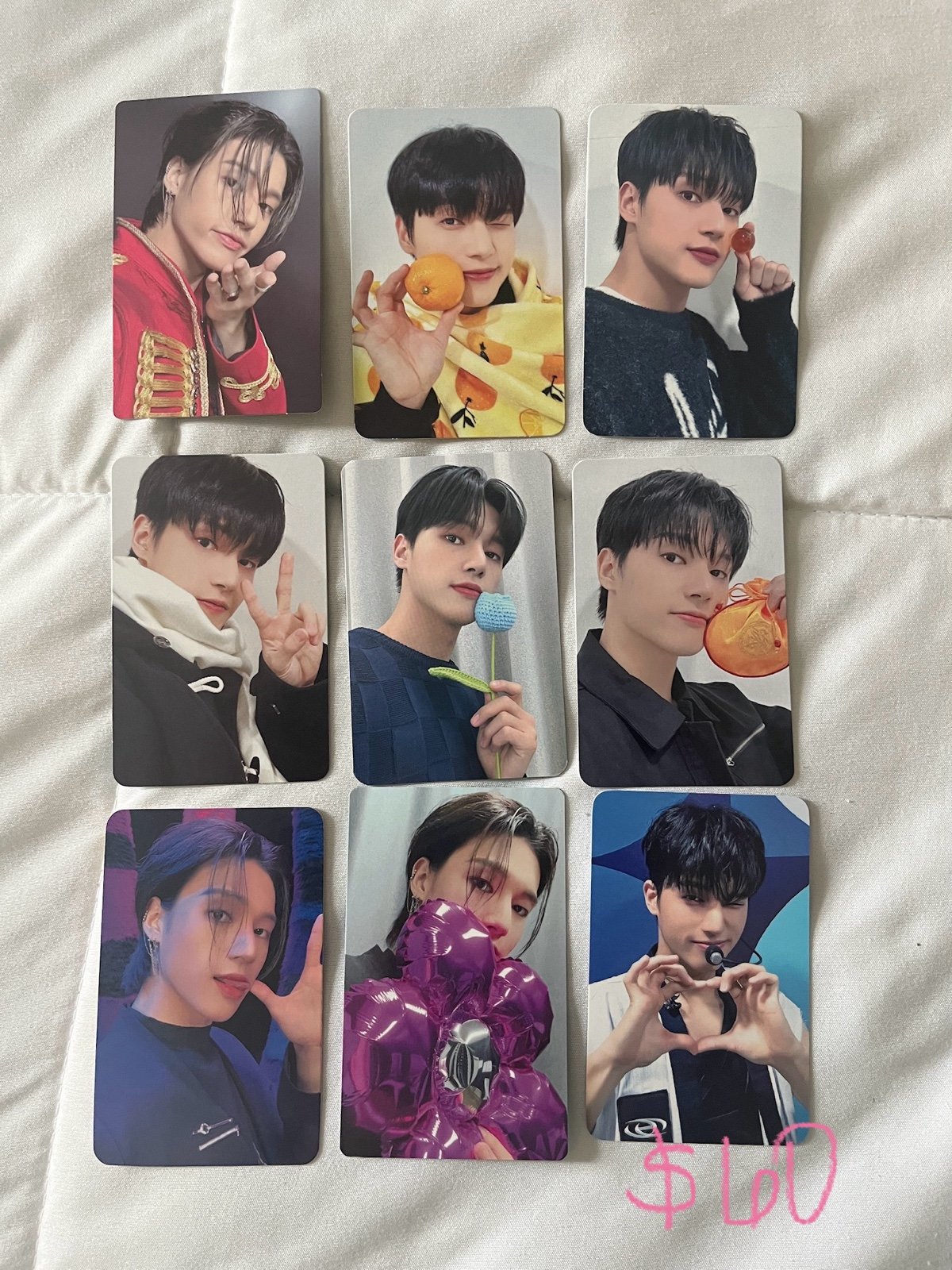 Ateez photocard set