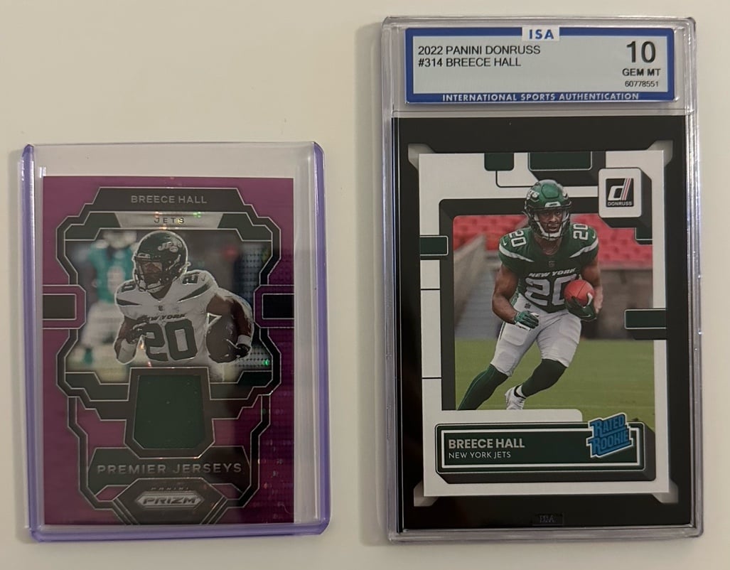 Breece Hall Rookie & Premier Jersey Patch