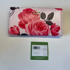 Kate Spade Pink Floral Wallet