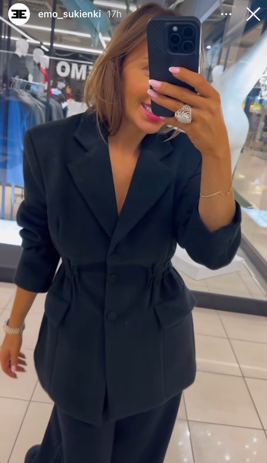 Black blazer