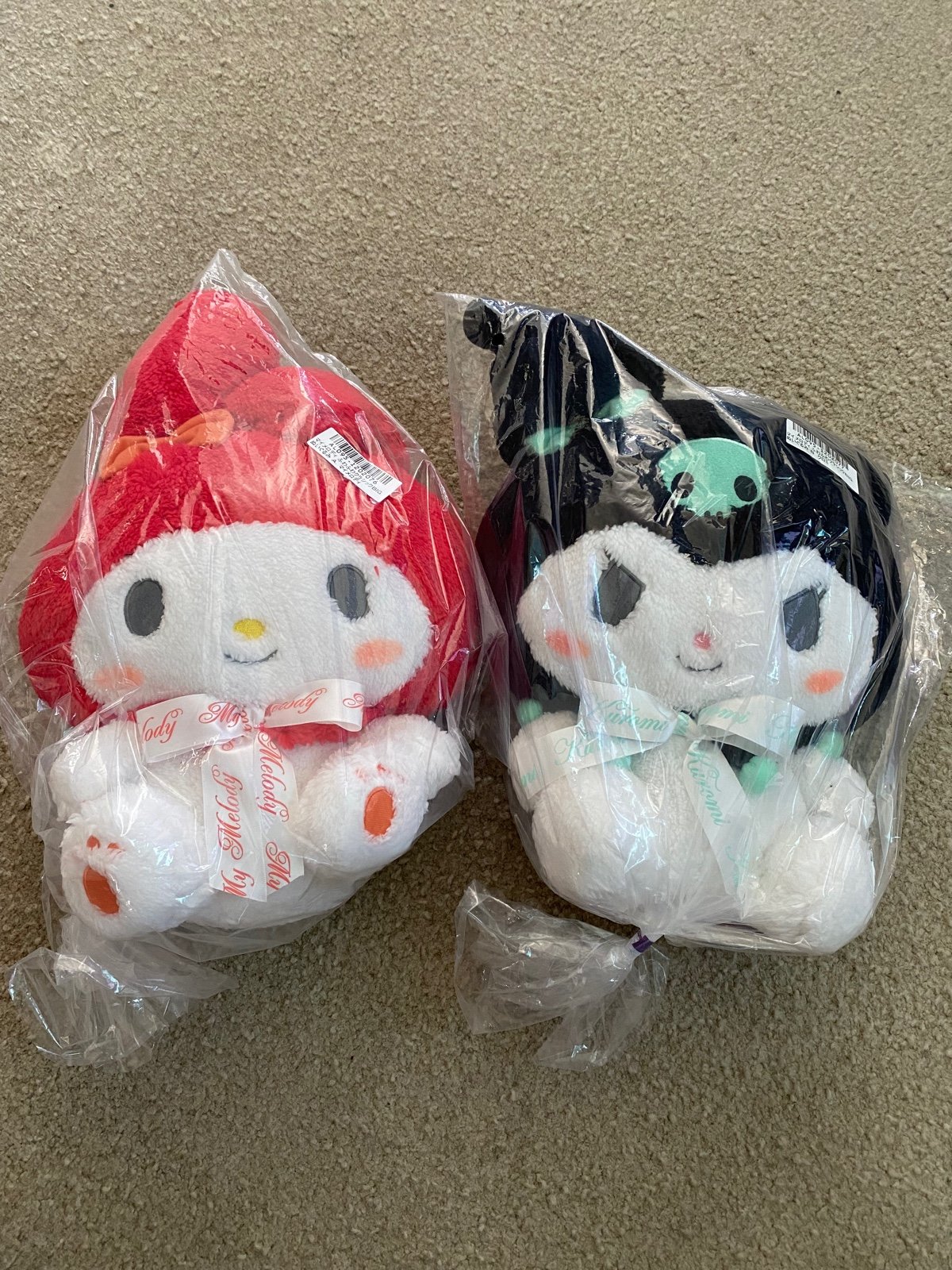 My Melody & Kuromi - Classic Fluffy Plush Set