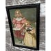 Antique 1880s The Duet George S Harris Charming Girls Lithograph