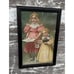 Antique 1880s The Duet George S Harris Charming Girls Lithograph