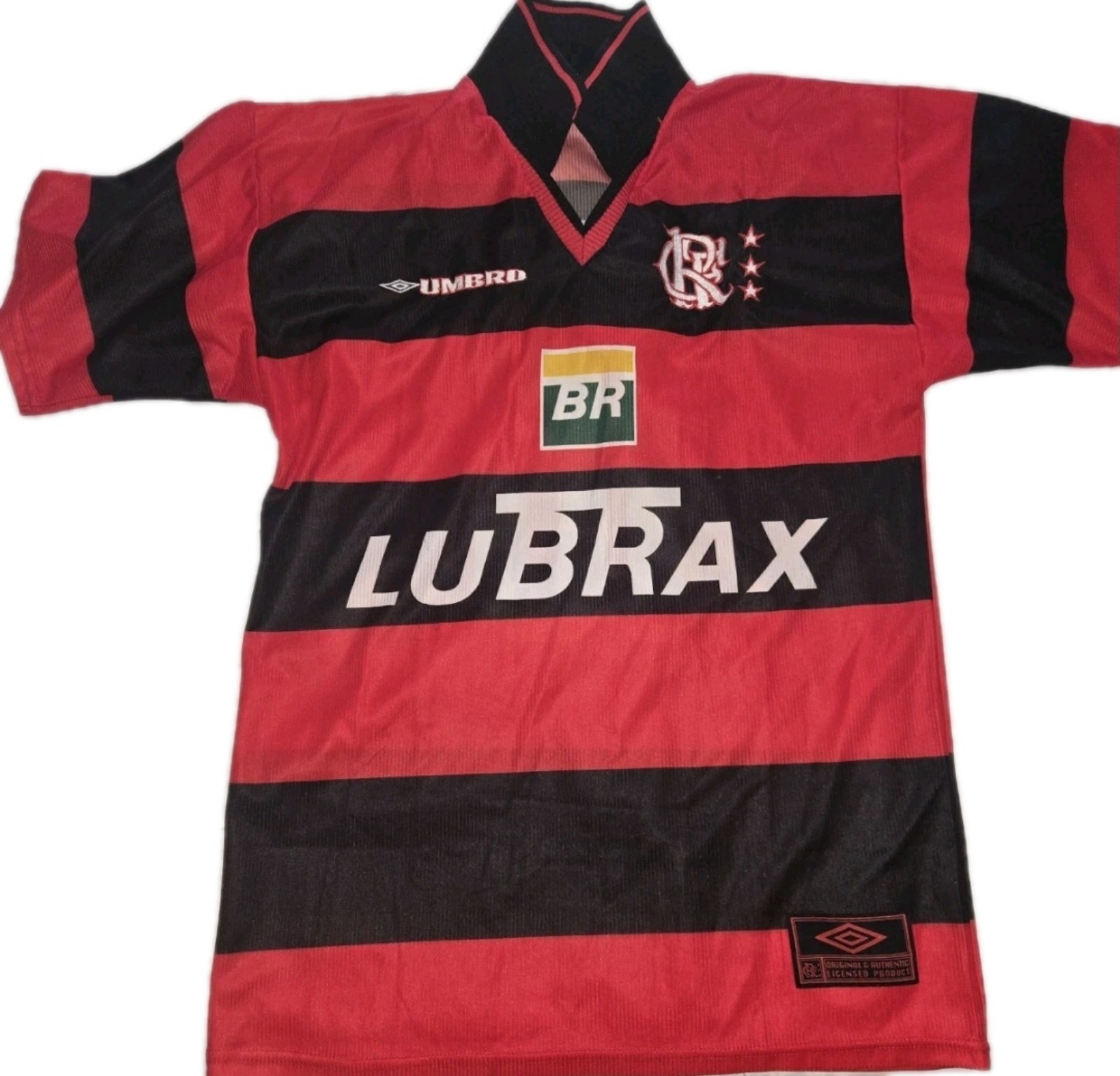Umbro Flamengo Home Soccer Jersy Vintage Mid 90s Size L