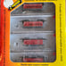 Mini railroad collection box car set