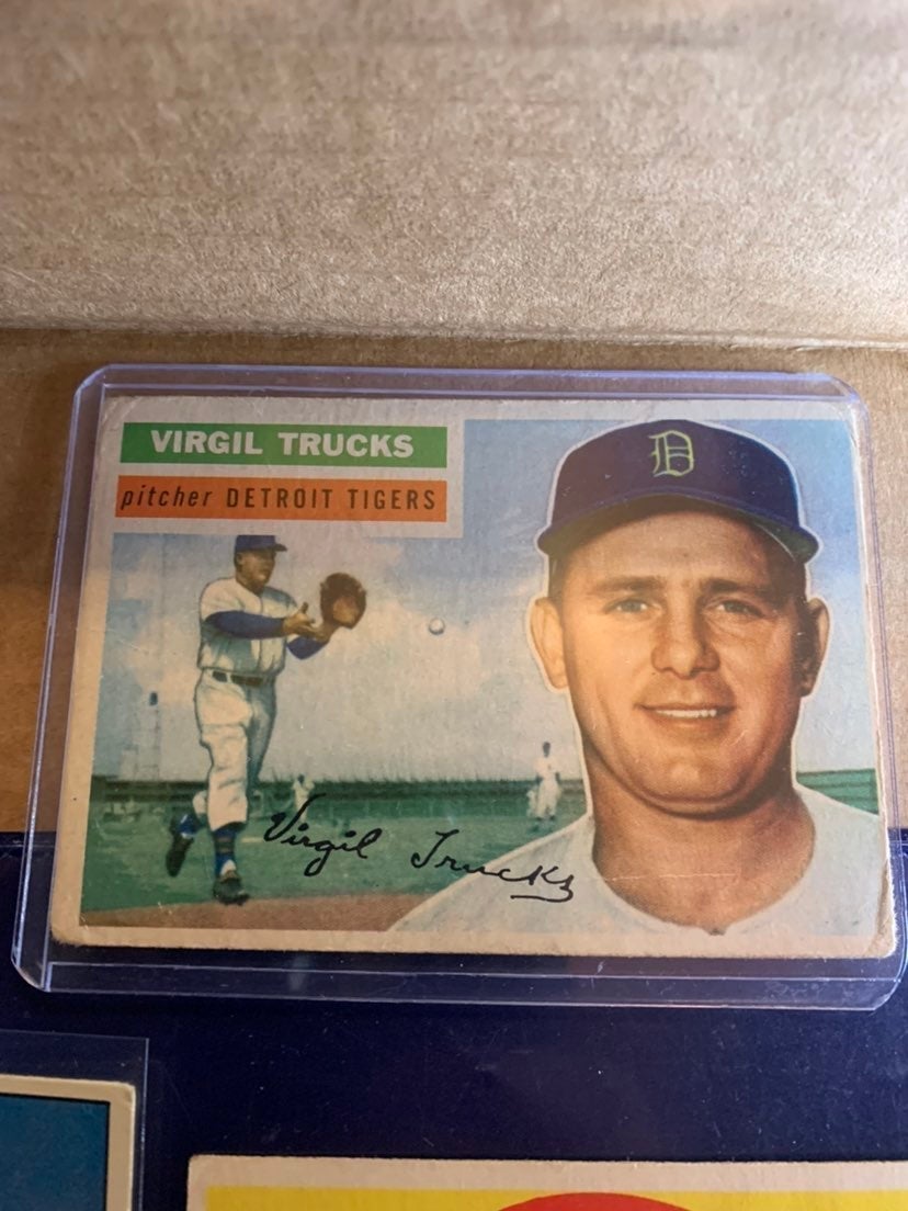 virgil trucks & vintage cards from 1959-63-64 & heorge foster