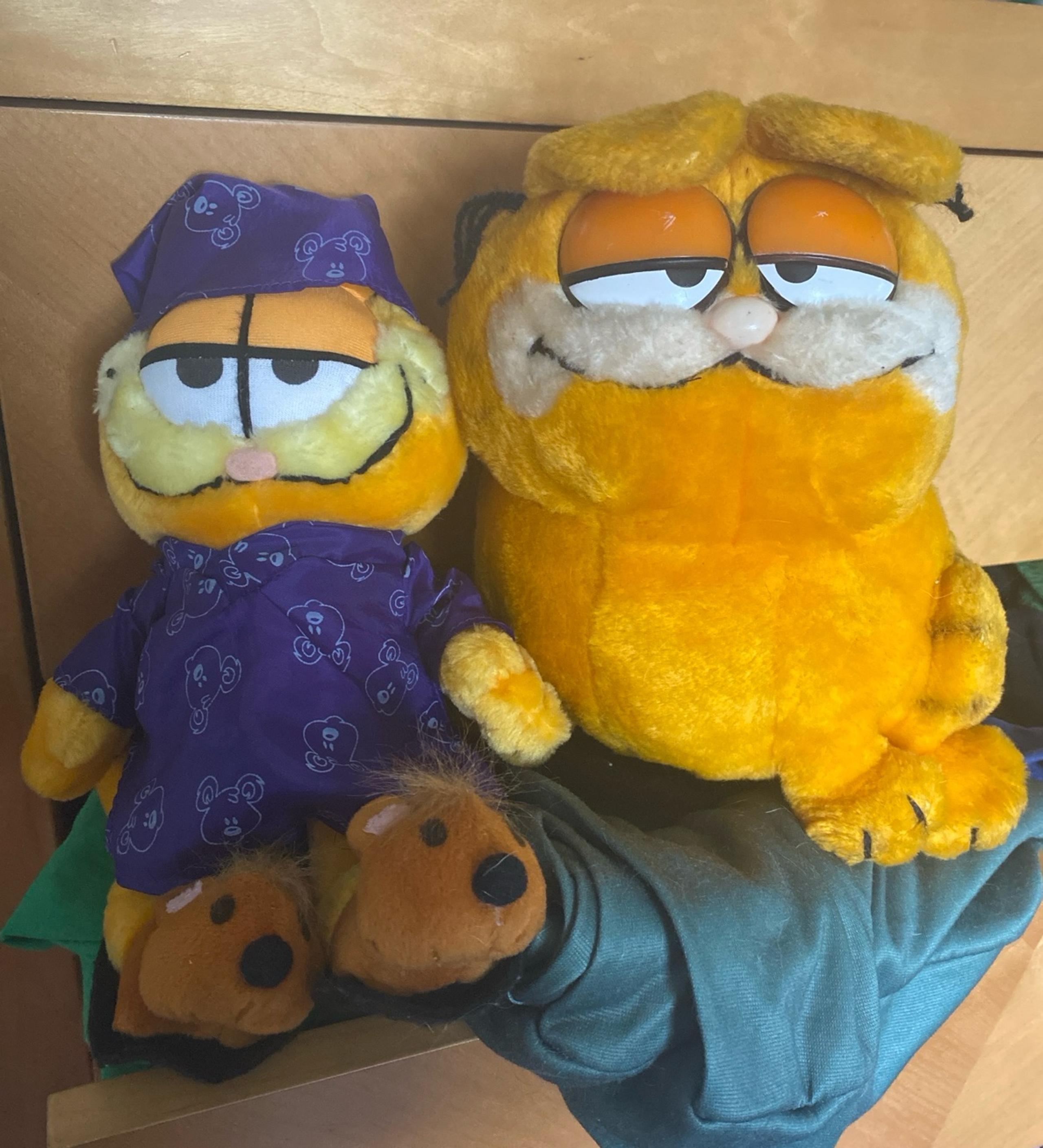 Garfield plushes