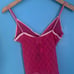 Diesel VTG 90's Y2K Pink Lace Babydoll Cami Top NWT Size S